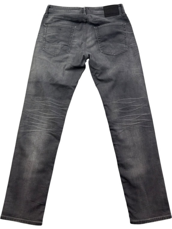JACK AND JONES JEANS WASHED GRIGIO UOMO PRE OWNED M