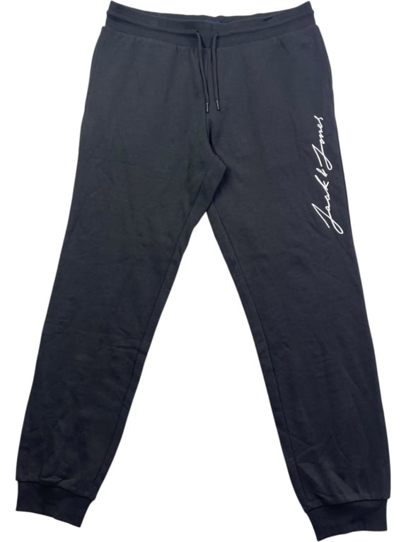 JACK JONES JOGGER PANTS MINIMAL NAVY UOMO PRE OWNED XL