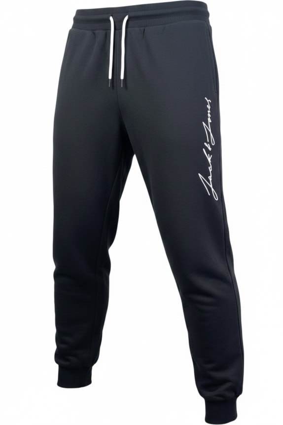 JACK JONES JOGGER PANTS MINIMAL NAVY MENS PRE OWNED XL