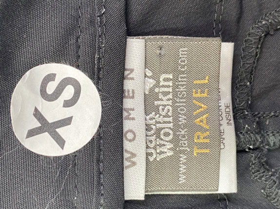 JACK WOLFSKIN ΒΕΡΜΟΥΔΑ OUTDOOR ΜΑΥΡΟ ΑΝΤΡΙΚΟ PRE OWNED XS