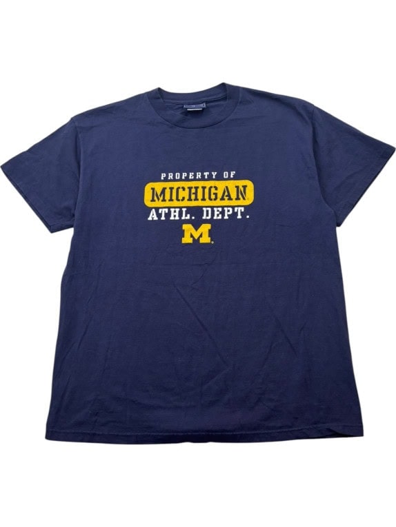 JANSPORT GRAPHIC TEE COLLEGIATE NAVY ΑΝΤΡΙΚΟ PRE OWNED L