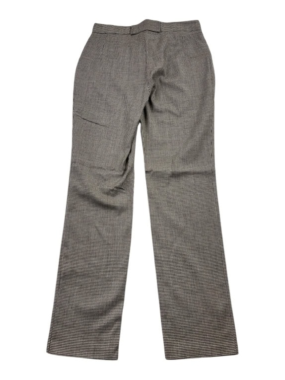JC de Castelbajac Παντελόνι Houndstooth Vintage Καφέ-Λευκό Γυναικείο S
