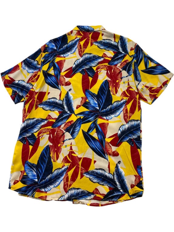 JC MUSTY CAMICIA GRAPHIC GIALLO UOMO PRE OWNED L