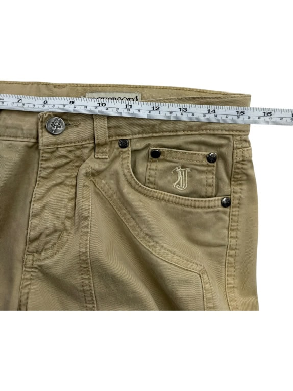 JECKERSON Παντελόνι Casual Κεντημένο Λογότυπο Μπεζ Ανδρικό W27