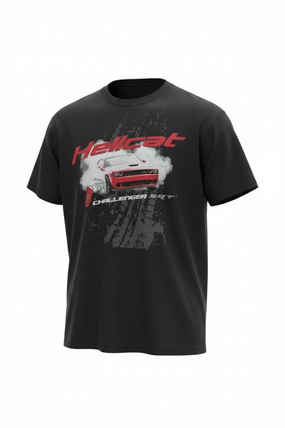JERICO CLASSICS T SHIRT GRAPHIC RACING ΜΑΥΡΟ UNISEX PRE OWNED M