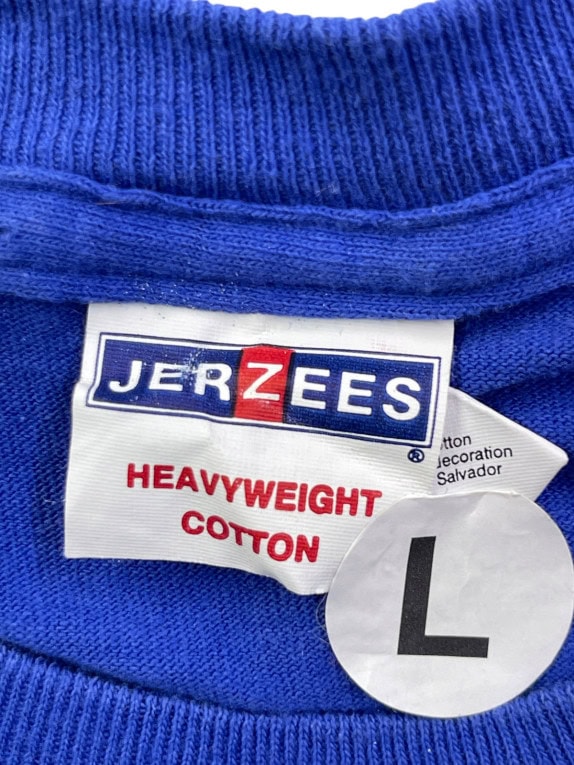 JERZEES G GRAPHIC TEE ΜΠΛΕ ΑΝΤΡΙΚΟ PRE OWNED L
