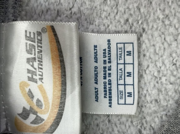 1998 CHASE ΜΠΛΟΥΖΑ ΦΟΥΤΕΡ STREETWEAR ΓΚΡΙ ΑΝΤΡΙΚΟ PRE OWNED M