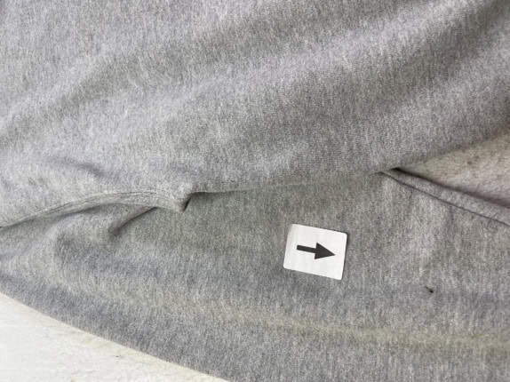 1998 CHASE ΜΠΛΟΥΖΑ ΦΟΥΤΕΡ STREETWEAR ΓΚΡΙ ΑΝΤΡΙΚΟ PRE OWNED M