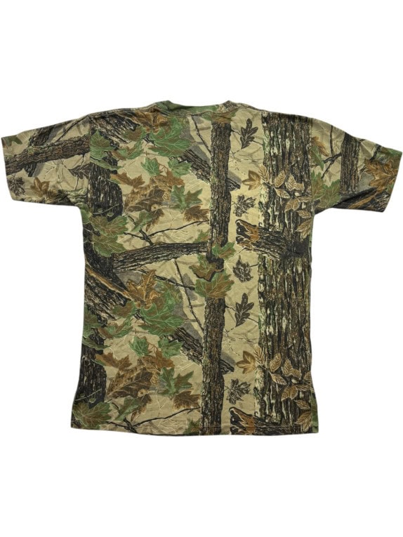 JERZEES T SHIRT CAMO VERDE UOMO PRE OWNED M