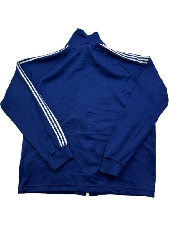 JOE NAMATH BY FRANKLIN TRACK JACKET VINTAGE SPORTSWEAR NAVY UOMO PRE OWNED M