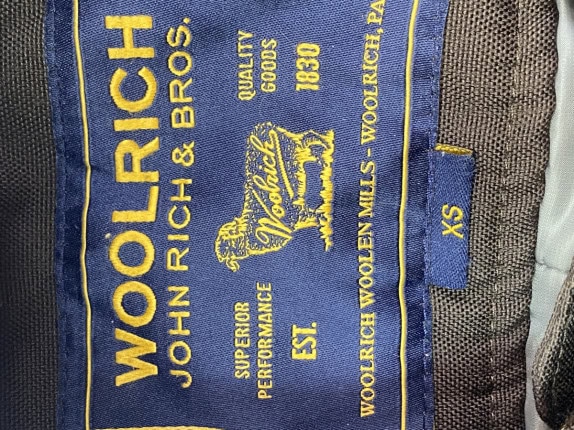 WOOL RICH   ΠΑΛΤΟ ΜΙΝΙΜΑΛ ΚΑΦΕ ΓΥΝΑΙΚΕΙΟ PRE OWNED S