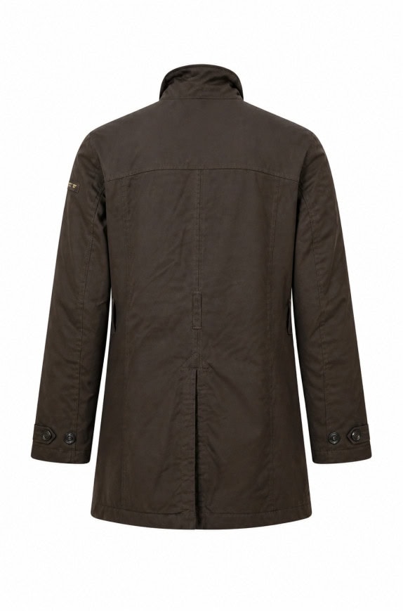 WOOL RICH   ΠΑΛΤΟ ΜΙΝΙΜΑΛ ΚΑΦΕ ΓΥΝΑΙΚΕΙΟ PRE OWNED S