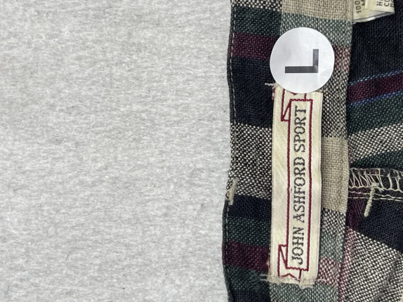 JOHN SMEDLEY SHORTS CHECKED MULTICOLOR ΓΥΝΑΙΚΕΙΟ PRE OWNED L
