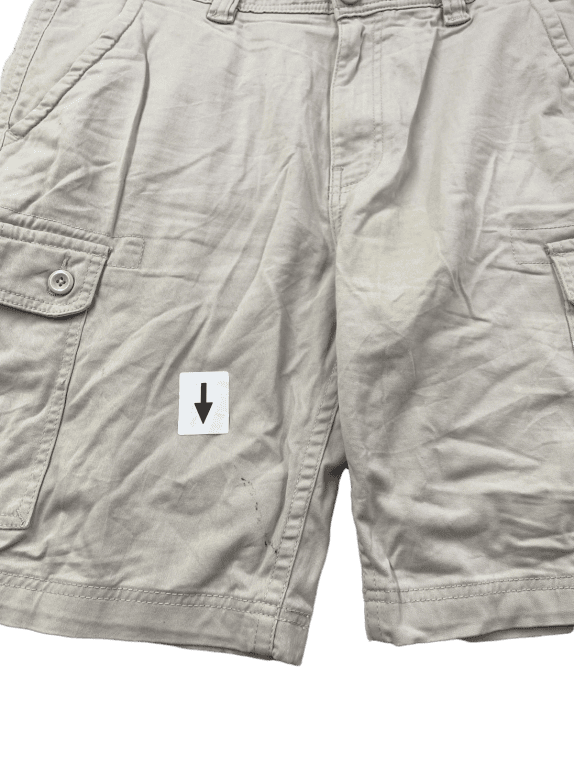 JOHNNYS BAY CARGO SHORTS UTILITY BEIGE UOMO PRE OWNED XL