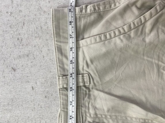 JOHNNYS BAY CARGO SHORTS UTILITY BEIGE UOMO PRE OWNED XL