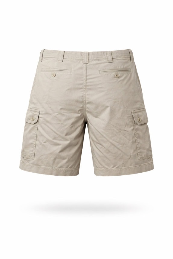 JOHNNYS BAY CARGO SHORTS UTILITY BEIGE UOMO PRE OWNED XL