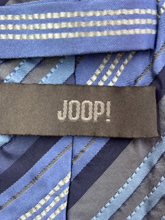 JOOP TIE CLASSIC BLUE MENS PRE OWNED