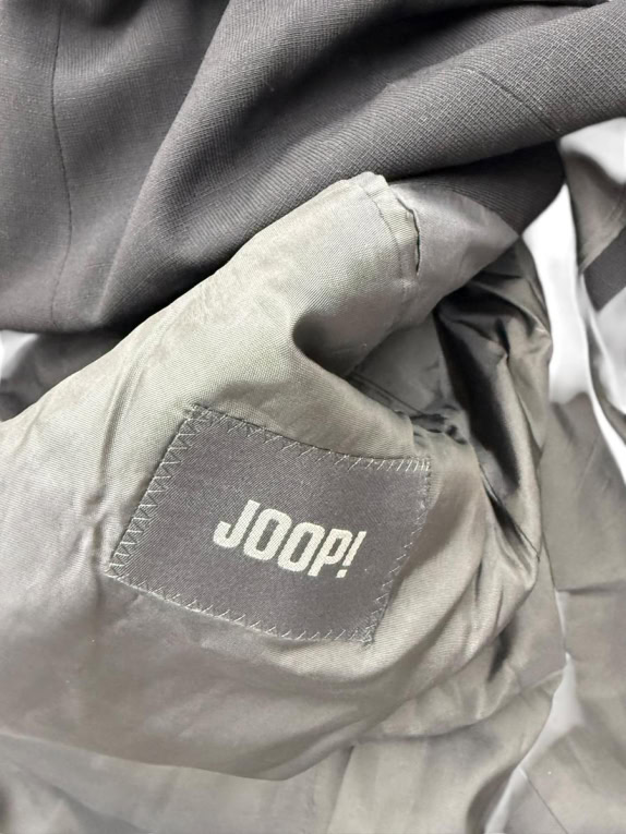 JOOP! Blazer vintage elegante nero da uomo M/L