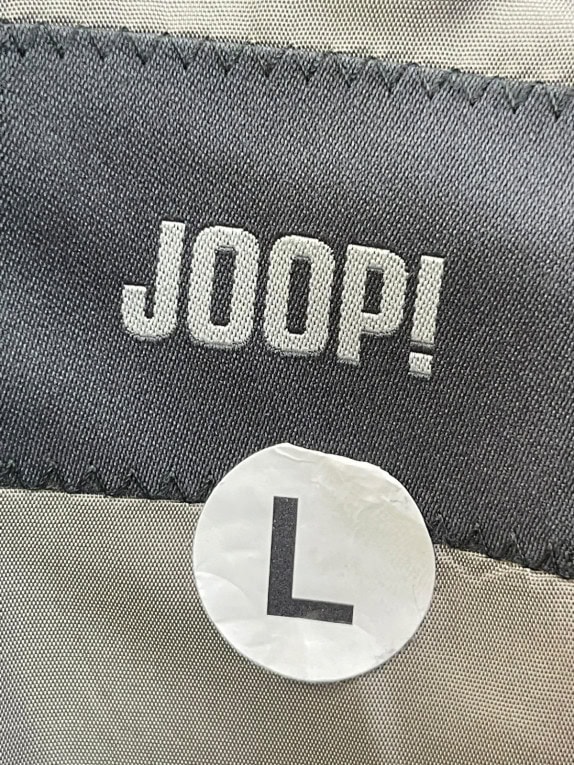 JOOP BLAZER CLASSICO GRIGIO SCURO UOMO PRE OWNED L