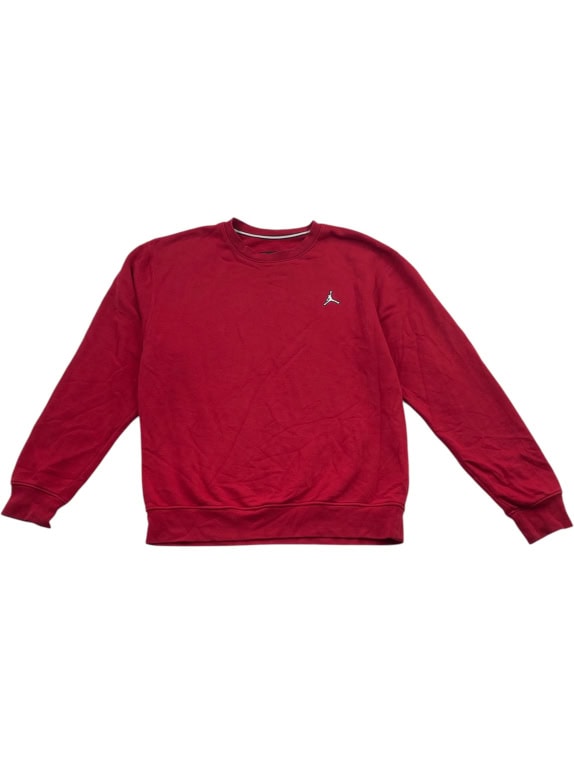Jordan Ανδρικό Φούτερ Κόκκινο Crewneck Size M