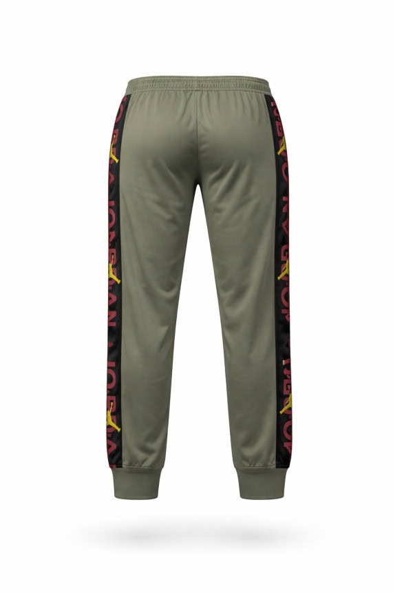 JORDAN JOGGER TRACK PANTS STREETWEAR GREEN MEN PRE OWNED XL