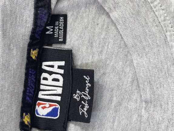 NBA ΓΚΡΙ GRAFIC TEE ΜΕ ΛΟΓΟΤΥΠΟ ΑΝΤΡΙΚΟ PRE OWNED M