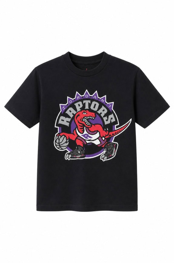 JORDAN GRAPHIC T SHIRT STREETWEAR BLACK MEN PRE OWNED S