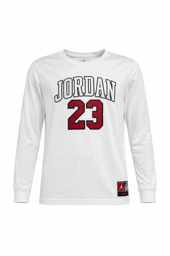 JORDAN T SHIRT GRAPHIC ATHLETIC BIANCO UOMO PRE OWNED M