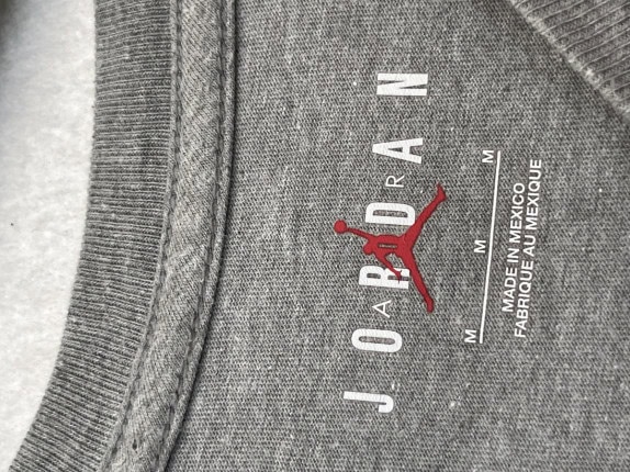 JORDAN GRAPHIC TEE GRIGIO UOMO PRE OWNED
