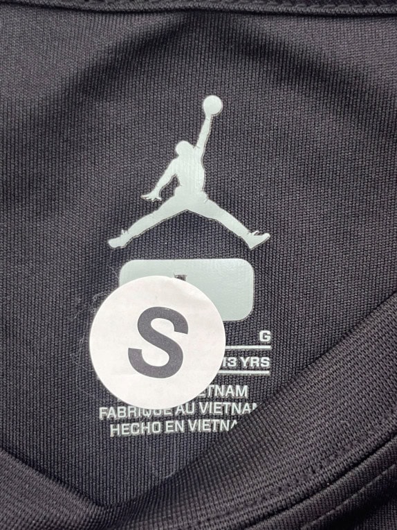 JORDAN GRAPHIC TEE MINIMAL ΜΑΥΡΟ ΑΝΤΡΙΚΟ PRE OWNED S
