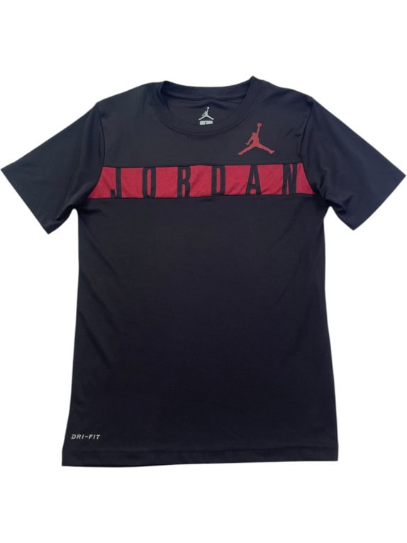 JORDAN GRAPHIC TEE MINIMAL ΜΑΥΡΟ ΑΝΤΡΙΚΟ PRE OWNED S