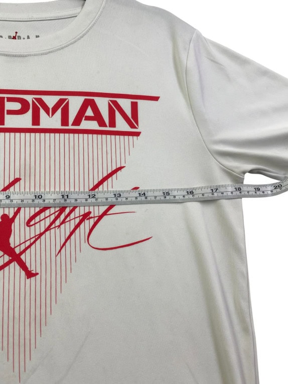 JORDAN GRAPHIC TEE SPORTSWEAR OFF WHITE MALE PRE OWNED S