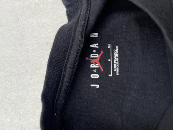 JORDAN T SHIRT GRAPHIC STREETWEAR NERO UOMO PRE OWNED S