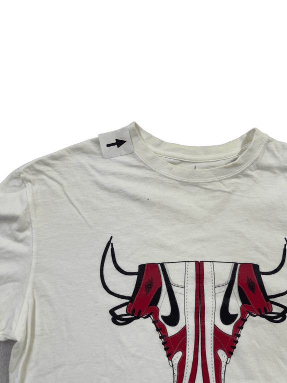 JORDAN GRAPHIC TEE STREETWEAR CREAM ΑΝΤΡΙΚΟ PRE OWNED M