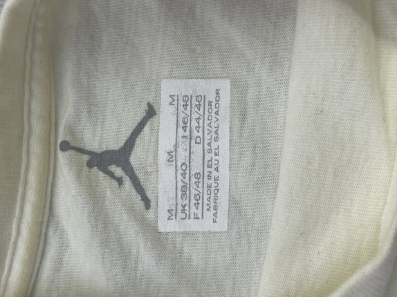 JORDAN GRAPHIC TEE STREETWEAR CREAM ΑΝΤΡΙΚΟ PRE OWNED M