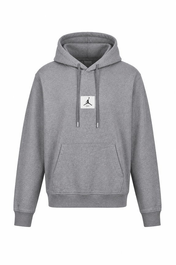 JORDAN HOODIE MINIMAL ΓΚΡΙ ΑΝΤΡΙΚΟ PRE OWNED S