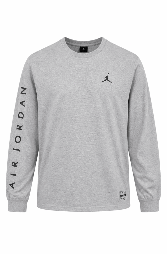 JORDAN LONGSLEEVE MINIMAL GREY ΑΝΤΡΙΚΟ PRE OWNED 3XL