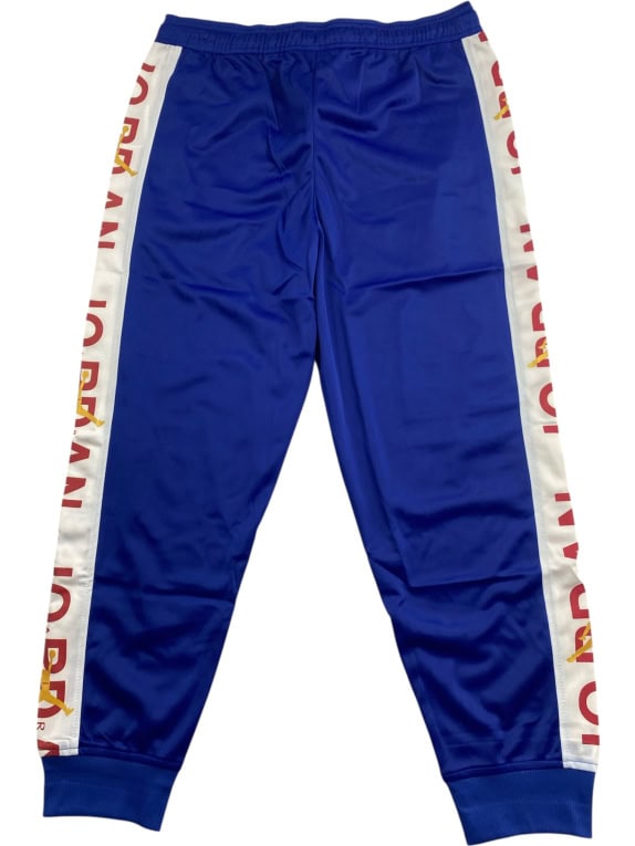 JORDAN TRACK PANTS LOGO STRIPE BLUE MEN'S XL