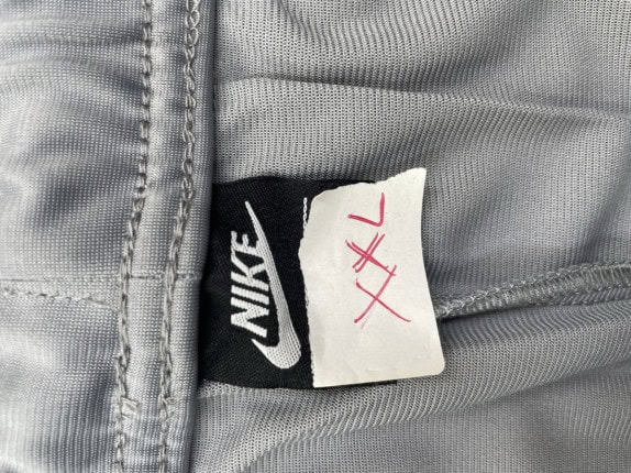 JORDAN TRACK PANTS STREETWEAR GREY MEN PRE OWNED XXL
