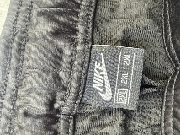 JORDAN PANTALONI TUTA STREETWEAR NERO UOMO PRE OWNED XXL