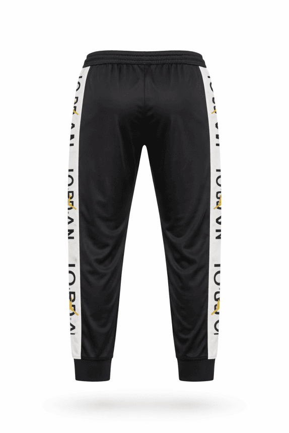 JORDAN PANTALONI TUTA STREETWEAR NERO UOMO PRE OWNED XXL