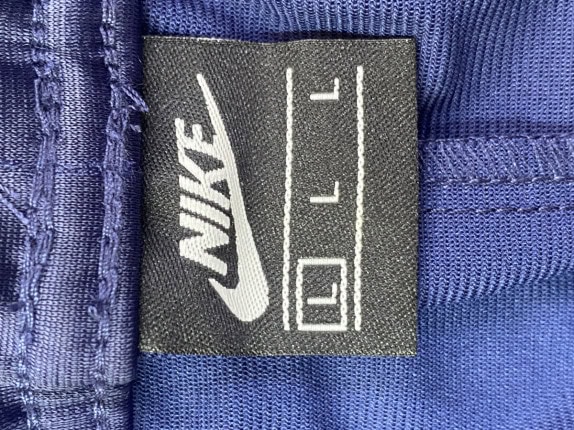JORDAN PANTALONI TUTA STREETWEAR BLU UOMO PRE OWNED L