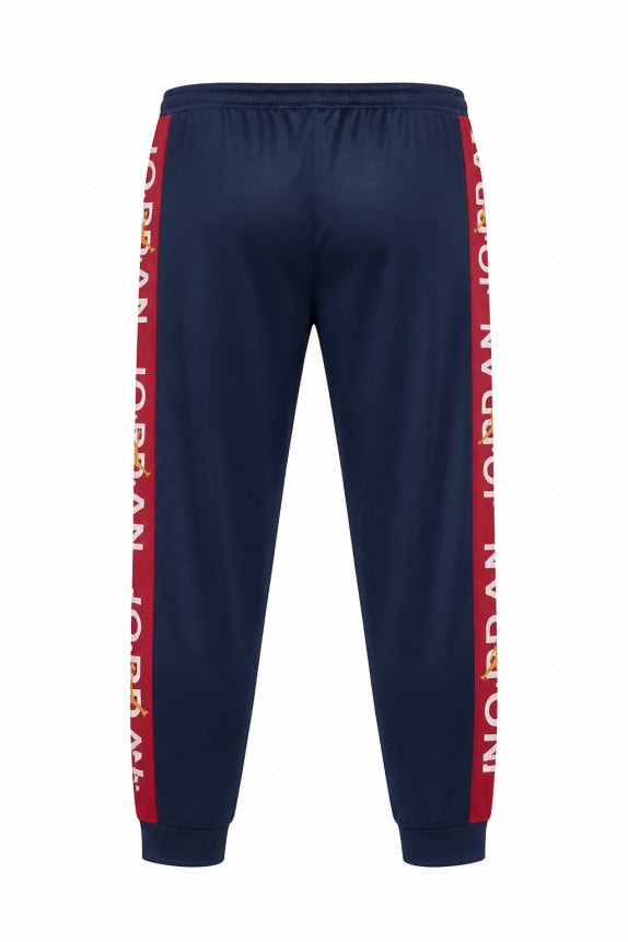 JORDAN PANTALONI TUTA STREETWEAR NAVY UOMO PRE OWNED XXL