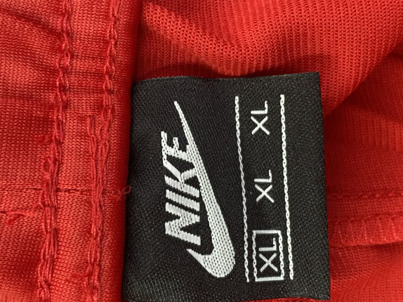 JORDAN JOGGER PANTS SPORTSWEAR RED MEN PRE OWNED XL