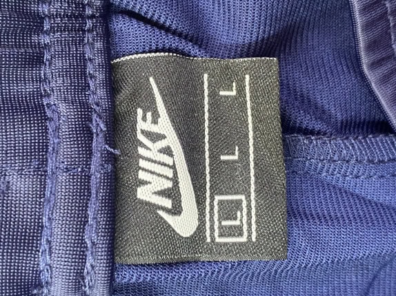 JORDAN TRACK PANTS SPORTSWEAR BLUE MEN PRE OWNED L
