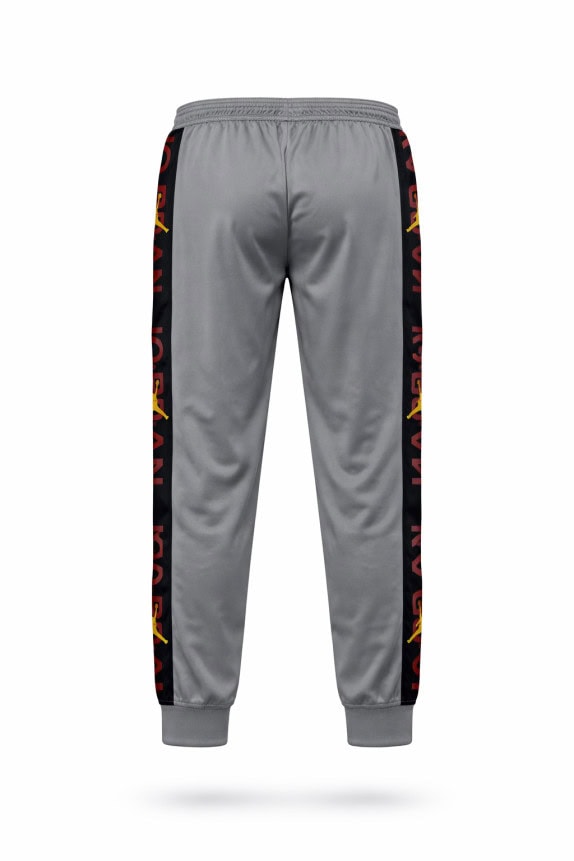 JORDAN TRACK PANTS STREETWEAR GREY MEN PRE OWNED XL