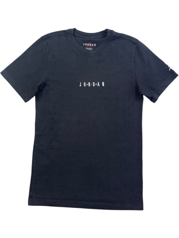 JORDAN T SHIRT MINIMAL NERO UOMO PRE OWNED XS