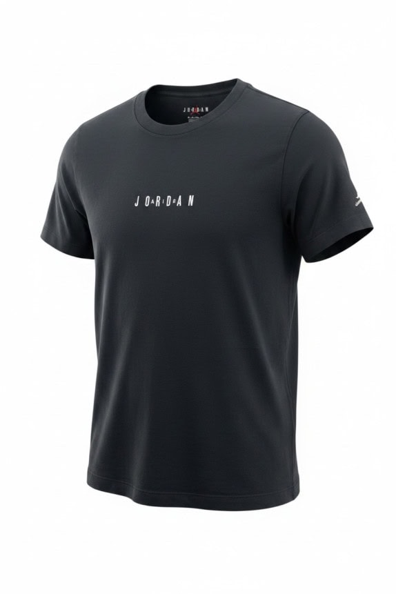 JORDAN T SHIRT MINIMAL NERO UOMO PRE OWNED XS