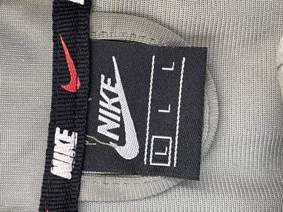 NIKE TRACK JACKET RETRO GRIGIO UOMO PRE OWNED L