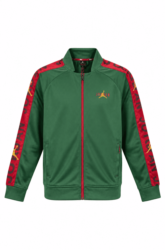 JORDAN TRACK JACKET RETRO GREEN UOMO PRE OWNED L